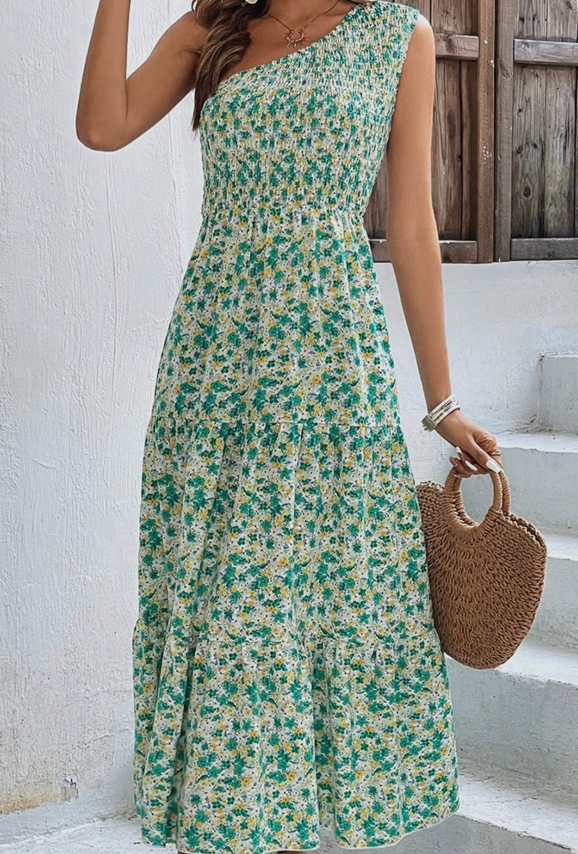 Get Ready Mint Green Floral Maxi Dress – Shop the Mint